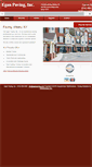 Mobile Screenshot of eganpaving.com